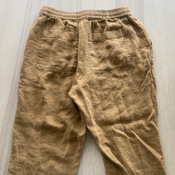 Drawstring Linen Pants - Picture 3 of 4